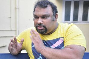 Police intervened and halted Kathi Mahesh’s press meet