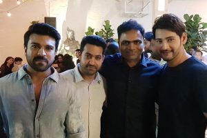 Mahesh, Tarak and Charan bond at Vamshi Paidipally’s Birthday Party