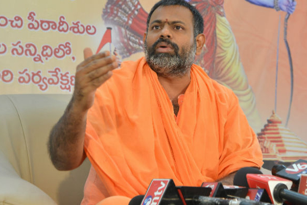 Paripoornananda slams Babu Gogineni, alleges violation of constitution