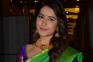 Raashi Khanna at Srinivasa Kalyanam Audio Launch