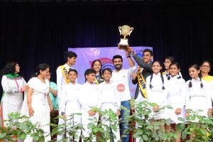 Ram Charan Celebrates Independence Day In Chirec School