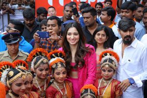 Tamannaah Launched Happi Mobiles at Bhimavaram