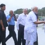 Modi begins aerial survey of Kerala floods