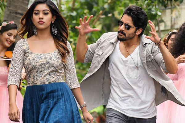 Naga Chaitanya and Anu Emanuel busy with the final song shoot