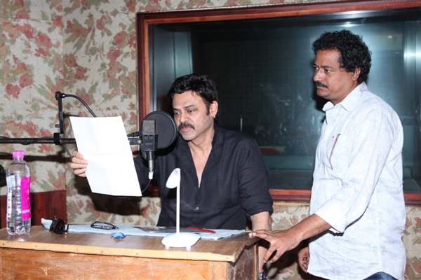 Venkatesh 's voice over for Srinivasa Kalyanam