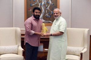 Mohanlal to contest LS from Thiruvananthapur on BJP ticket?