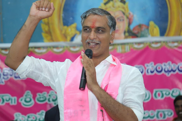 Congress colluded with Andhras, says Harish Rao