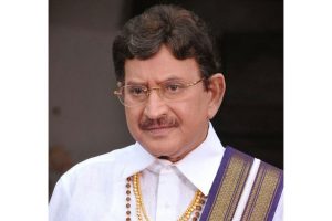 Superstar Krishna hospitalised