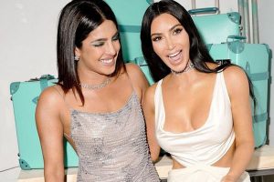 Pics : Priyanka Chopra and Kim Kardashian Photo Op