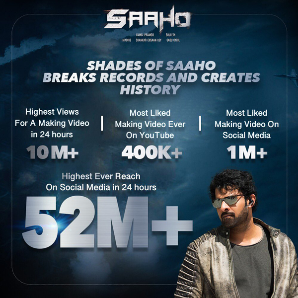 'Shades of Saaho' storms social media