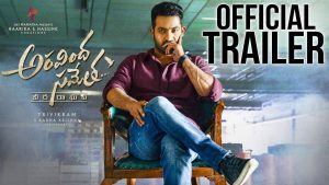 Aravindha Sametha trailer trends in top spot