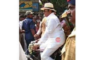 NTR Biopic Shooting in Repalle, Nandamuri Balakrishna as Sr.NTR