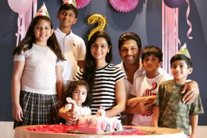 Allu Arjun’s daughter celebrates second birthday in Goa