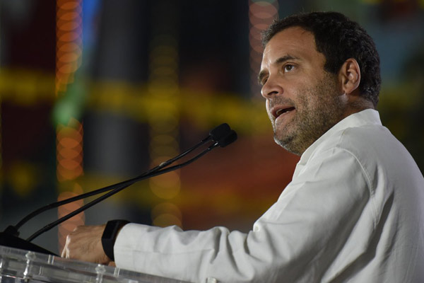 Hyderabad's growth hit roadblock under TRS says Rahul Gandhi