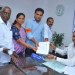 KTR Filed my nomination for from Siricilla constituency