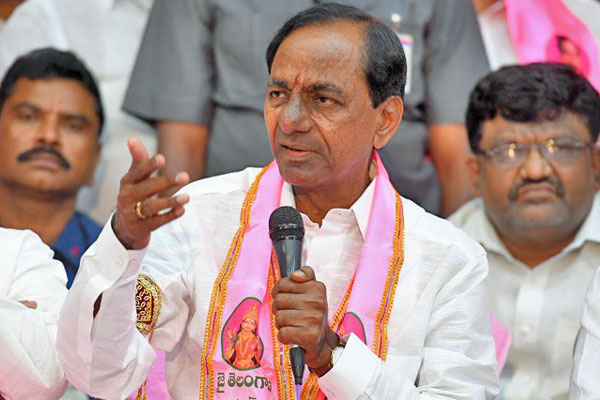 KCR takes oath as Telangana CM