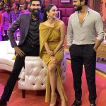 Charan and Kiara promote VVR in Rana's show