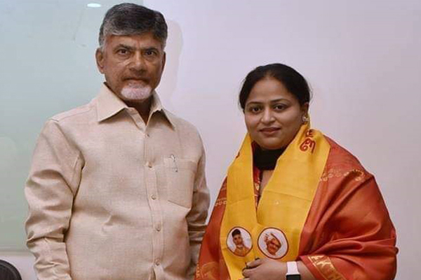 TDP first MLA ticket given to minority woman NRI Shabana