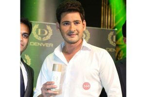 Mahesh babu as Denver Brand Ambassador