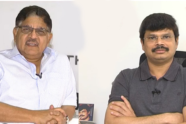 VVR Row Chiranjeevi and Allu Aravind enters the scene