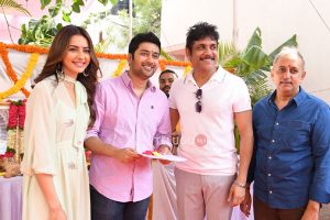 Manmadhudu 2 Launch