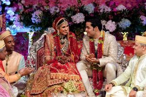 Film celebs galore at Akash, Shloka Ambani’s wedding party