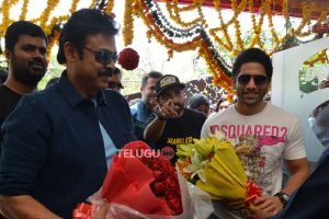 Ducati launch by Venkatesh and Naga Chaitanya