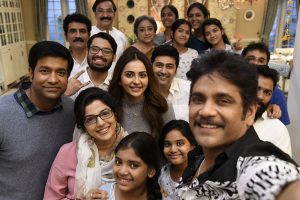 On the sets of Nagarjuna’s “Manmadhudu-2”