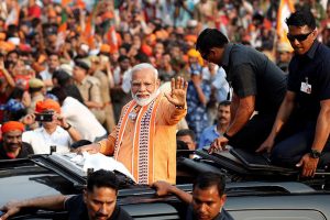 Modi files nomination in Varanasi