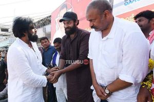 Varun Tej at Janasena Final Day Election Rally