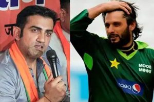 You need treatment, come to Pakistan: Afridi to Gambhir