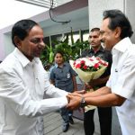 Telangana CM meets DMK leader Stalin