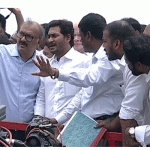 File Photo : CM Jagan visits Polavaram project