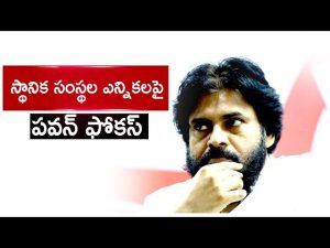 Video: Pawan kalyan To Focus on Local Polls