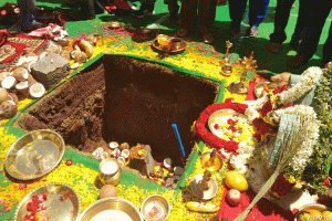 Stone laid for Telangana new Assembly and Secretariat