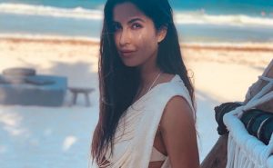 Katrina oozes oomph in white swimsuit on 36th b’day