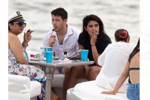 ‘Asthmatic’ Priyanka Chopra enjoys a smoke on yacht