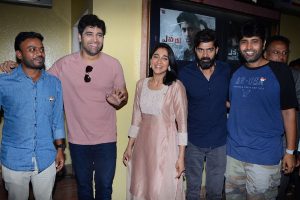 Evaru Team Visit Theaters In Hyderabad