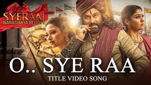 O SyeRaa song : Grand and Majestic