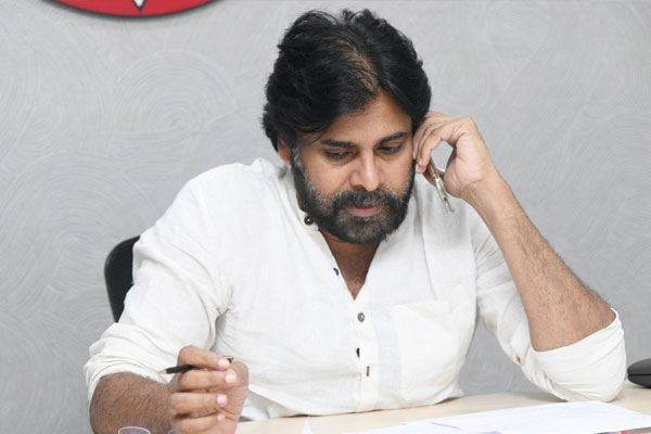 Pawan's efforts to unite political parties on the sand issue in AP