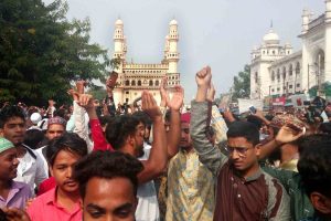 Anti-CAA protests in Hyderabad, other Telangana towns