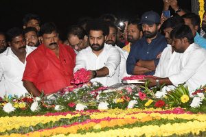 Jr NTR – Kalyan Ram at NTR Ghat