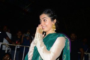 Rashmika Mandanna at Bheeshma Vizag Meet