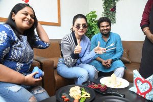 Samantha Launches Healthy Way Restaurant at Madhapur