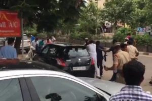 TRS workers attack BJP MP’s convoy in Telangana