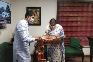 Buggana meets Nirmala Sitharaman