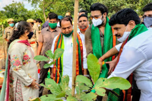 Prabhas adopts 1650 acres of forest land