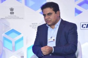 KTR leaves for UK, Davos visit