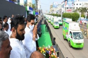Andhra CM flags off 2,500 MDUs for doorstep ration supplies