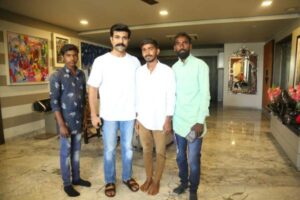 Charan touched by fans gesture who walked 240 kms bare foot